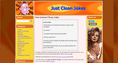 Desktop Screenshot of justcleanjokes.com
